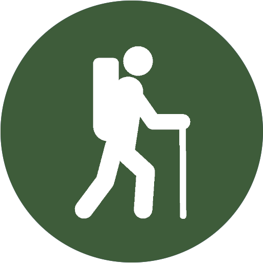 hiking icon